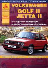 Volkswagen Golf II / Jetta II 1983-1992 г.в. Руководство по ремонту, эксплуатации и техническому обслуживанию.