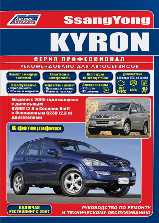       SsangYong Kyron  2005  2007 ..