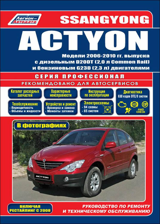       SsangYong Actyon 2006-2010 ..