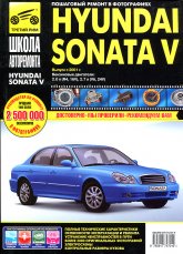 Hyundai Sonata V с 2001 г.в. Руководство по ремонту, эксплуатации и техническому обслуживанию.