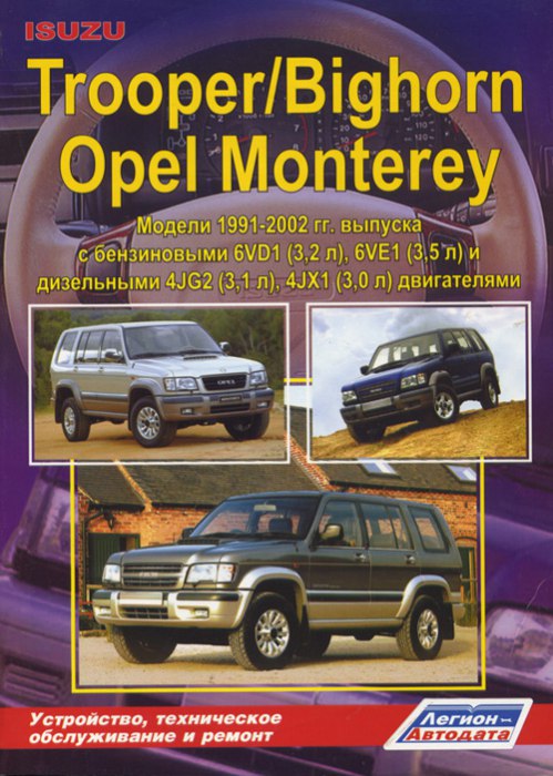       Isuzu Trooper / Bighorn, Opel Monterey 1991-2002 ..