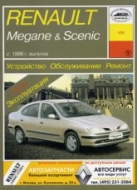 Renault Megane и Renault Scenic с 1996 г.в. Руководство по ремонту, эксплуатации и техническому обслуживанию.