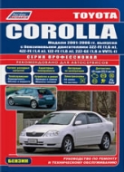 Toyota Corolla 2001-2006 г.в. Руководство по ремонту, эксплуатации и техническому обслуживанию.