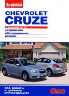 Chevrolet Cruze с 2009 г.в. Цветное издание руководства по ремонту, эксплуатации и обслуживанию Chevrolet Cruze.